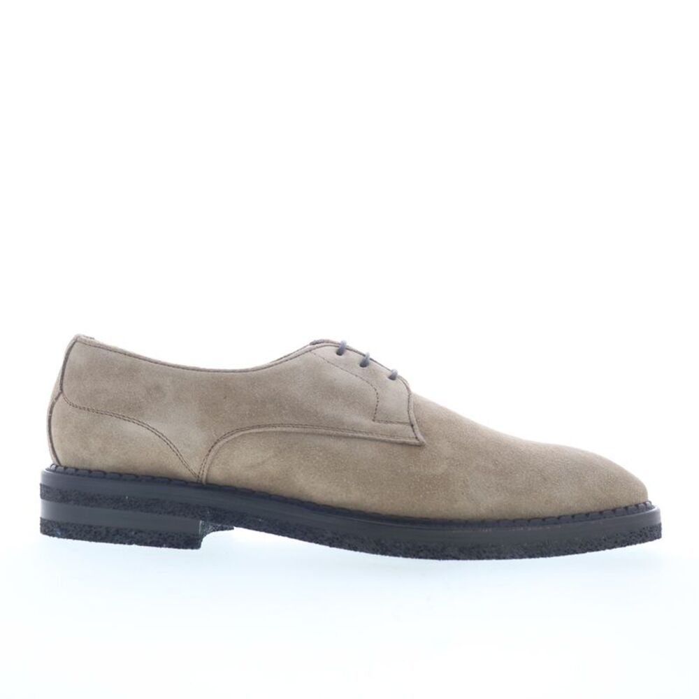 Di Bianco Mens Soverato Suede Beige Shoes (NWT)